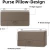 imageDGAZ Bag Pillow Shaper Insert for Chanel 255 Bags Silky Pillow Shaper for Luxury HandbagsWhiteBag 24Etoupe Grey