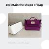 imageDGAZ Bag Pillow Shaper Insert for Luxury Handbags Silky Pillow Shaper for Hermes 2424mini BagsWhite
