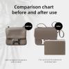 imageDGAZ Bag Pillow Shaper Insert for Luxury Handbags Silky Pillow Shaper for Hermes Constance 19New1924New24 BagsC19WhiteEtoupe Grey