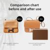 imageDGAZ Bag Pillow Shaper Insert for Luxury Handbags Silky Pillow Shaper for Hermes Constance 19New1924New24 BagsC19WhiteGold