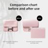 imageDGAZ Bag Pillow Shaper Insert for Luxury Handbags Silky Pillow Shaper for Hermes Constance 19New1924New24 BagsC19WhitePink