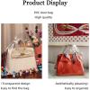 imageDGAZ Clear Dust Bags for Luxury HandbagsWaterproof Purse Storage BagLightweight Handbag ProtectorMediumMedium