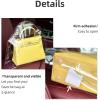 imageDGAZ Clear Dust Bags for Luxury HandbagsWaterproof Purse Storage BagLightweight Handbag ProtectorMediumMedium