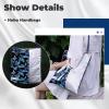 imageDGAZ Designer Hobo Bags for Women Large Shoulder Bags Luxury Tote Bag with ZipperBlue Butterfly