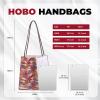 imageDGAZ Designer Hobo Bags for Women Large Shoulder Bags Luxury Tote Bag with ZipperFlowerfield