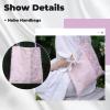 imageDGAZ Designer Hobo Bags for Women Large Shoulder Bags Luxury Tote Bag with ZipperPrincess