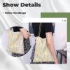 imageDGAZ Designer Hobo Bags for Women Large Shoulder Bags Luxury Tote Bag with ZipperTulip Sequins