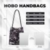 imageDGAZ Designer Hobo Bags for Women Luxury Tote Bag with Zipper Large Shoulder BagsDark Fragrance