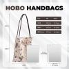 imageDGAZ Designer Hobo Bags for Women Luxury Tote Bag with Zipper Large Shoulder BagsFairy Crane