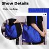 imageDGAZ Fashion Messenger Bag Crossbody Bag with Adjustable Shoulder Strap Gift Ideas for WomenHeat Wave Blue