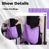 imageDGAZ Fashion Messenger Bag Crossbody Bag with Adjustable Shoulder Strap Gift Ideas for WomenHeat Wave Purple