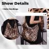 imageDGAZ Fashion Messenger Bag Crossbody Bag with Adjustable Shoulder Strap Gift Ideas for WomenLeopard B