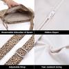 imageDGAZ Fashion Messenger Bag Crossbody Bag with Adjustable Shoulder Strap Gift Ideas for WomenLeopard C
