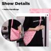 imageDGAZ Fashion Messenger Bag Crossbody Bag with Adjustable Shoulder Strap Gift Ideas for WomenSweetheartpink