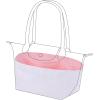 imageDGAZ Lightweight Purse Organizer Insert for Longchamp Le Pliage Original Series Bagsilk and DupontPaper handbag inner for Luxury BagsCraieLE PLIAGE LHandle height about 9 cmPink