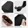 imageDGAZ Purse Organizer Insert Fits NeverfullMiniPMMMGM BagsSilk Bag OrganizerLuxury Handbag ampamp Tote ShaperMM Rouge HBlack