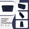 imageDGAZ Purse Organizer Insert Fits NeverfullMiniPMMMGM BagsSilk Bag OrganizerLuxury Handbag ampamp Tote ShaperMM Rouge HBlue nuit