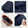 imageDGAZ Purse Organizer Insert Fits NeverfullMiniPMMMGM BagsSilk Bag OrganizerLuxury Handbag ampamp Tote ShaperMM Rouge HBlue nuit