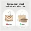 imageDGAZ Purse Organizer Insert Fits NeverfullMiniPMMMGM BagsSilk Bag OrganizerLuxury Handbag ampamp Tote ShaperMM Rouge HChai