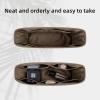 imageDGAZ Purse Organizer Insert Fits NeverfullMiniPMMMGM BagsSilk Bag OrganizerLuxury Handbag ampamp Tote ShaperMM Rouge HEtoupe grey