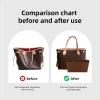 imageDGAZ Purse Organizer Insert Fits NeverfullMiniPMMMGM BagsSilk Bag OrganizerLuxury Handbag ampamp Tote ShaperMM Rouge HGold