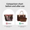 imageDGAZ Purse Organizer Insert Fits NeverfullMiniPMMMGM BagsSilk Bag OrganizerLuxury Handbag ampamp Tote ShaperMM Rouge HGold