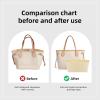 imageDGAZ Purse Organizer Insert Fits NeverfullMiniPMMMGM BagsSilk Bag OrganizerLuxury Handbag ampamp Tote ShaperMM Rouge HJaune poussin