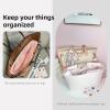 imageDGAZ Purse Organizer Insert Fits NeverfullMiniPMMMGM BagsSilk Bag OrganizerLuxury Handbag ampamp Tote ShaperMM Rouge HPink