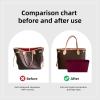 imageDGAZ Purse Organizer Insert Fits NeverfullMiniPMMMGM BagsSilk Bag OrganizerLuxury Handbag ampamp Tote ShaperMM Rouge HRouge H