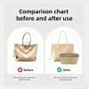 imageDGAZ Purse Organizer Insert Fits NeverfullMiniPMMMGM BagsSilk Bag OrganizerLuxury Handbag ampamp Tote ShaperMM Rouge HS2 trench