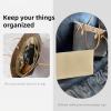 imageDGAZ Purse Organizer Insert Fits NeverfullMiniPMMMGM BagsSilk Bag OrganizerLuxury Handbag ampamp Tote ShaperMM Rouge HS2 trench
