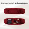 imageDGAZ Purse Organizer Insert Fits NeverfullMiniPMMMGM BagsSilk Bag OrganizerLuxury Handbag ampamp Tote ShaperMM Rouge HWine Red