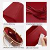 imageDGAZ Purse Organizer Insert Fits NeverfullMiniPMMMGM BagsSilk Bag OrganizerLuxury Handbag ampamp Tote ShaperMM Rouge HWine Red