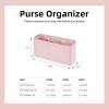 imageDGAZ Purse Organizer Insert for Chanel 19 BagsSilk Bag OrganizerLuxury Handbag ampamp Tote Shaper Burgundy19Flap26Pink