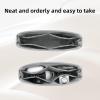 imageDGAZ Purse Organizer InsertSilk Bag OrganizerLuxury Handbag ampamp Tote Shaper Fits Chanel CF BagsPearl Gray
