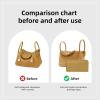 imageDGAZ Purse Organizer InsertSilk Bag OrganizerLuxury Handbag ampamp Tote Shaper Fits Lindy 19263034 BagsPinkLD26Biscuit color