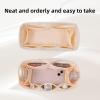 imageDGAZ Purse Organizer InsertSilk Bag OrganizerLuxury Handbag ampamp Tote Shaper Fits Lindy 19263034 BagsPinkLD26Craie
