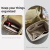 imageDGAZ Purse Organizer InsertSilk Bag OrganizerLuxury Handbag ampamp Tote Shaper Fits Lindy 19263034 BagsPinkLD26Cris tourterelle