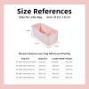 imageDGAZ Purse Organizer InsertSilk Bag OrganizerLuxury Handbag ampamp Tote Shaper Fits Lindy 19263034 BagsPinkLD26Pink