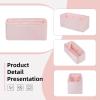 imageDGAZ Purse Organizer InsertSilk Bag OrganizerLuxury Handbag ampamp Tote Shaper Fits Lindy 19263034 BagsPinkLD26Pink