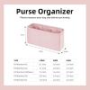 imageDGAZ Purse Organizer Silky Smooth For Gucci Marmont 16222631 BagsSilkLuxury Handbag Tote in Bag Shapers Black M31Pink