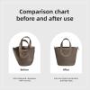 imageDGAZ Purse Organizer Silky Smooth For Hermes In The Loop 1823 BagsSilk Luxury Handbag Tote in Bag Shapers18PinkEtoupe grey