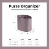 imageDGAZ Purse Organizer Silky Smooth For Hermes In The Loop 1823 BagsSilk Luxury Handbag Tote in Bag Shapers18PinkKonjac Purple