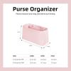 imageDGAZ Purse Organizer Silky Smooth For LV Graceful PMMM BagsSilkLuxury Handbag Tote in Bag Shapers Peach Pink PMPink