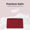 imageDGAZ Purse Organizer Silky Smooth For LV Graceful PMMM BagsSilkLuxury Handbag Tote in Bag Shapers Peach Pink PMWine Red