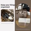 imageDGAZ Purse Organizer Silky SmoothSilkLuxury Handbag Tote in Bag Shapers Women Fits Birkin25303540 Bags Etoupe grey BK30Etoupe grey