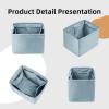 imageDGAZ Purse Organizer Silky SmoothSilkLuxury Handbag Tote in Bag Shapers Women Fits picotin1822Bags Etoupe grey PC18Azure