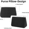 imageDGAZ Purse Pillow Insert for Hermes Halzan bags Memory Foam Silky Pillow Shaper for Luxury HandbagsBlackHalzan Mini20Black
