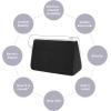 imageDGAZ Purse Pillow Insert for Hermes Halzan bags Memory Foam Silky Pillow Shaper for Luxury HandbagsBlackHalzan Mini20Black