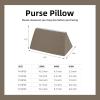 imageDGAZ Purse Pillow Insert for Luxury Handbags Memory Foam Silky Pillow Shaper for Garden Party 3036 BagsWhiteGP36Etoupe Grey